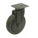 Roulette ALL BLACK pivotante diamètre 50 mm - 40 Kg