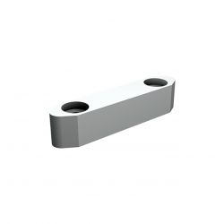 Guide nylon à visser, pour U 30 x 30 mm