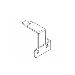 Support à sceller pour rail de section 40 x 6 mm