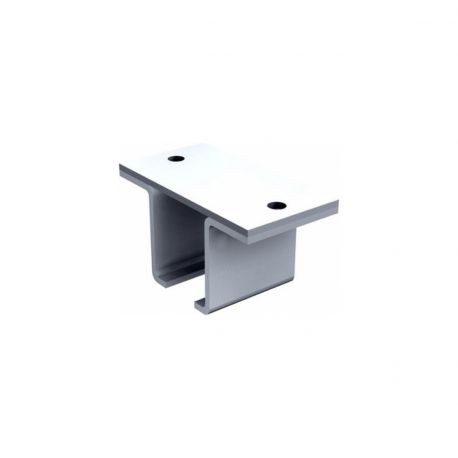 Support enveloppant à visser au plafond pour rail 35 x 30