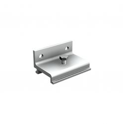 Equerre coulissante pour la fixation murale du rail 72 x 64