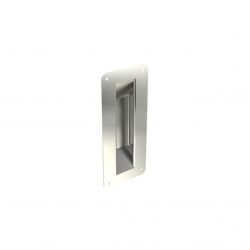 Poignée cuvette inox - 200 x 90 mm