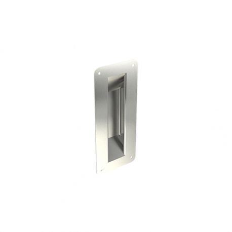 Poignée cuvette inox - 200 x 90 mm