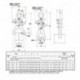 Pince pour profilés TRACTEL PL1 95-200 CMU:1t