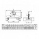 Pinces semi-automatique pour levage fûts acier verticaux TRACTEL VFR05 5 Øfût: 400-500 (125l) CMU:500kg