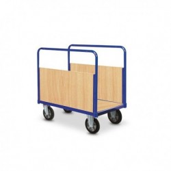 Chariot 2 ridelles bois amovibles 800kg - Dim:(L) 1055 x (l) 660