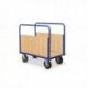 Chariot 2 ridelles bois amovibles 800kg - Dim:(L) 955 x (l) 560