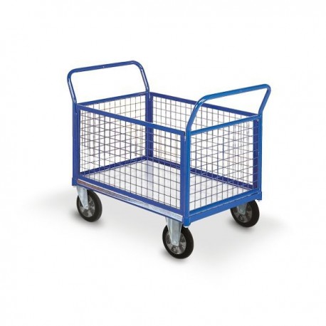 Chariots 4 côtés grillagés amovibles 800kg - Dim:(L) 900 x (l) 560