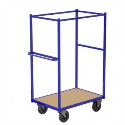 Chariot muti-niveaux livré sans étagère 500kg - Dim:(L) 1200 x (l) 780