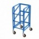 Porte-bacs supports inclinables et réglables - sans bac sans bois - 410 x 610 mm 200kg - Dim:(L) 610 x (l) 410