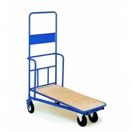 Chariot emboîtable avec rehausse 400kg - Dim:(L) 1280 x (l) 620