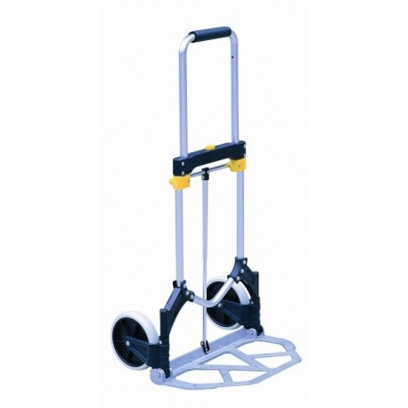 Diable alu ultra compact (pelle et roues repliables) 100kg