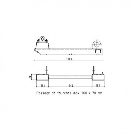 Basculeur de fûts métalliques et plastiques 400kg