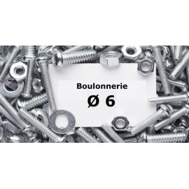 Boulonnerie Diamètre 6 mm