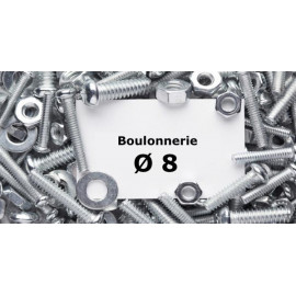 Boulonnerie Diamètre 8 mm