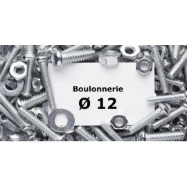 Boulonnerie Diamètre 12 mm